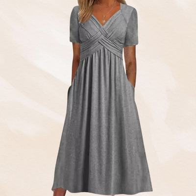Mirella™ | Stylish V-neck Dress